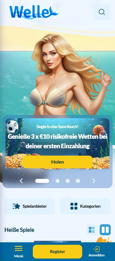 welle mobile home page